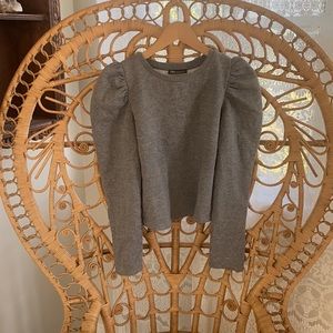 Zara puff sleeve sweater!